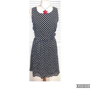 Polka Dot Sleeveless Dress Paperdoll 1X